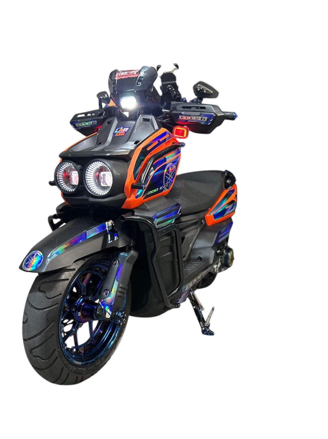 GY6 150cc CODE-6 Wheels – Forged Billet Rims